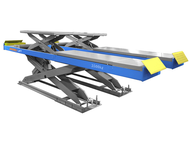 CD35T Double Level Scissor Lift for Four Wheel Alignment 